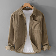 Loose Fit Corduroy Retro Top