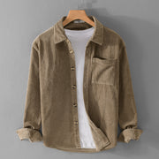 Loose Fit Corduroy Retro Top