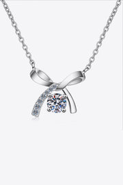 Moissanite Sterling Silver Necklace