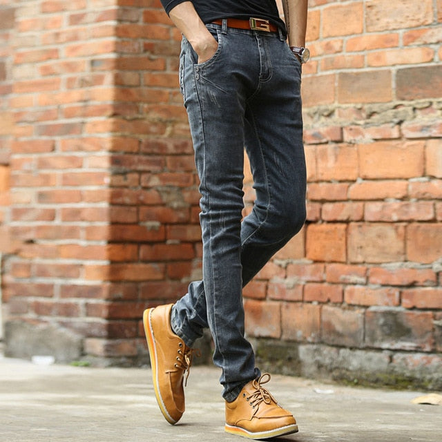 Vintage Slim Fit Designer Jeans