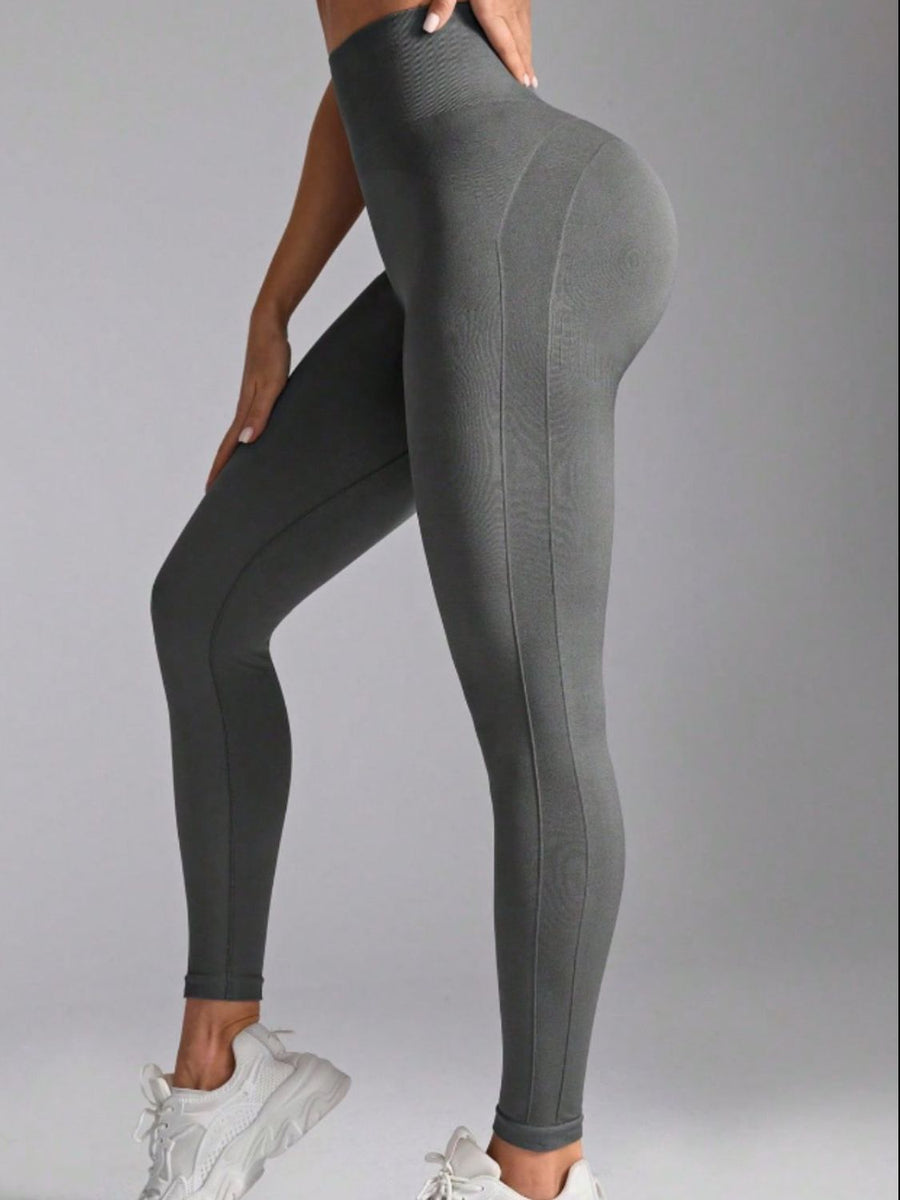 High Waist Wide Band Active Leggings