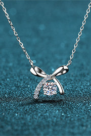 Moissanite Sterling Silver Necklace