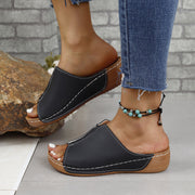 Leather Open Toe Sandals