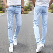 Distressed Denim Skinny Jeans