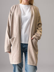 Open Front Long Sleeve Cardigan