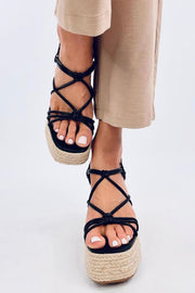 Inello Thin Crossing Strap Wedges