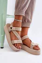 Big Star Platform Velcro Sandals