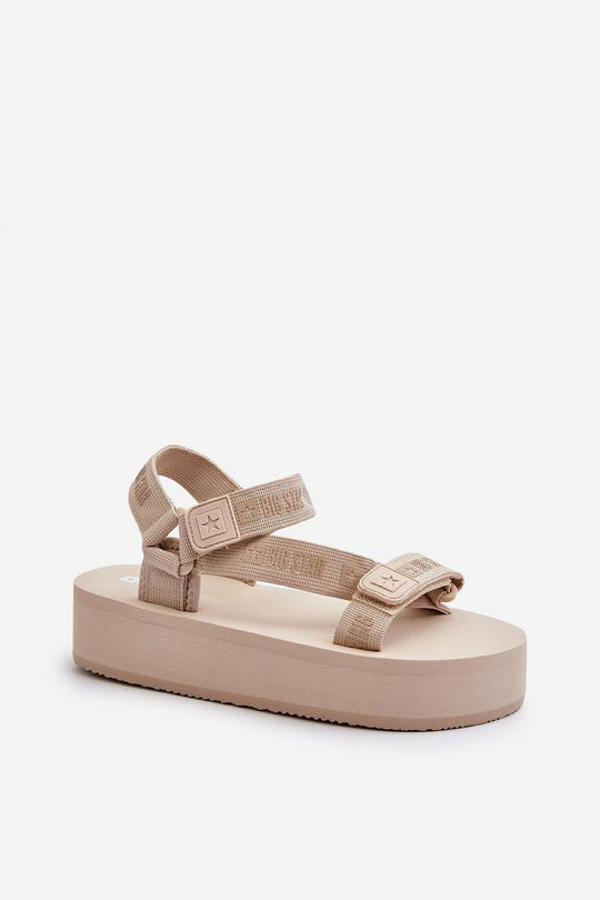 Big Star Platform Velcro Sandals