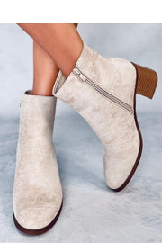 Inello Suede Wide Heel Boots