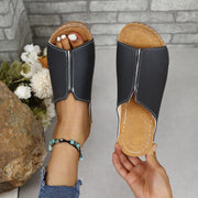 Leather Open Toe Sandals