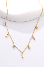 18K Gold Plated Multi-Charm Chain Necklace - SIR SAVE ALOT