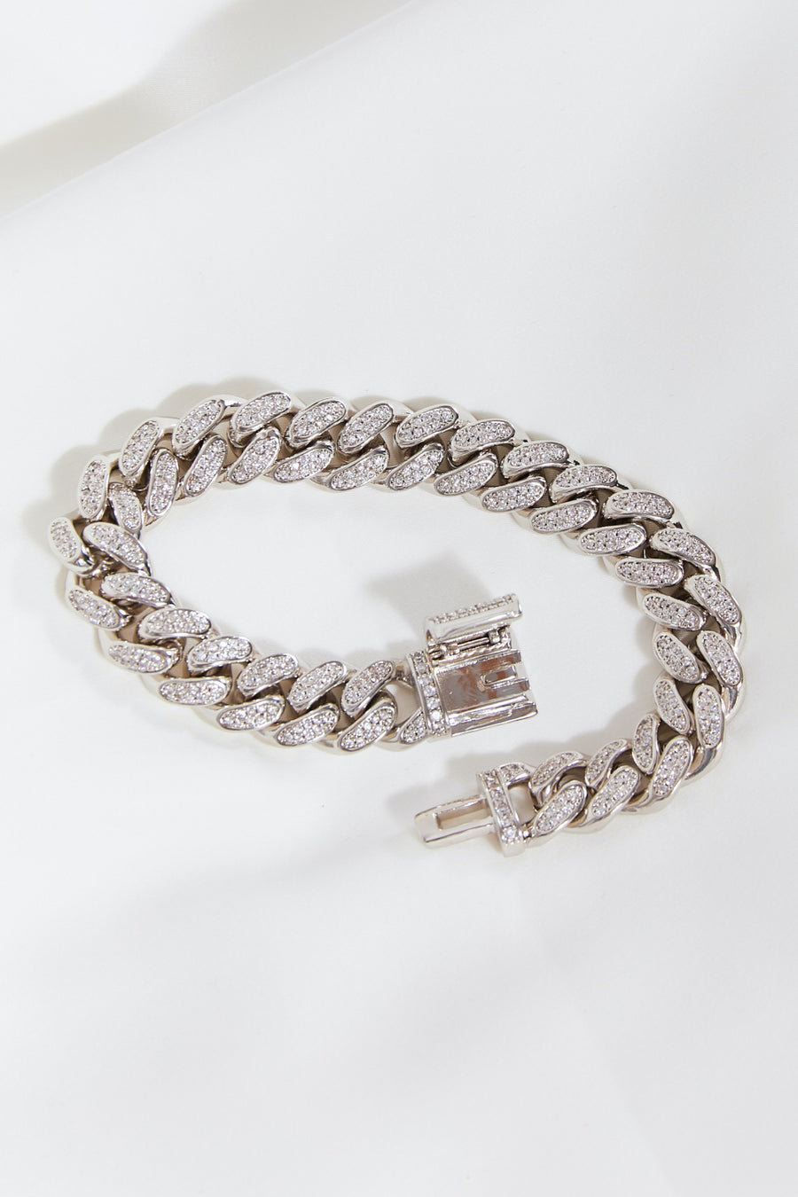 Curb Chain Bracelet Silver - SIR SAVE ALOT