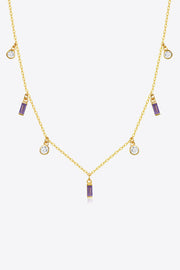 18K Gold Plated Multi-Charm Chain Necklace - SIR SAVE ALOT