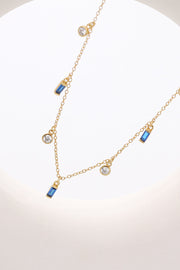 18K Gold Plated Multi-Charm Chain Necklace - SIR SAVE ALOT