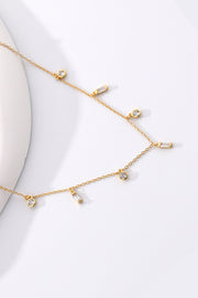 18K Gold Plated Multi-Charm Chain Necklace - SIR SAVE ALOT