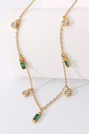 18K Gold Plated Multi-Charm Chain Necklace - SIR SAVE ALOT