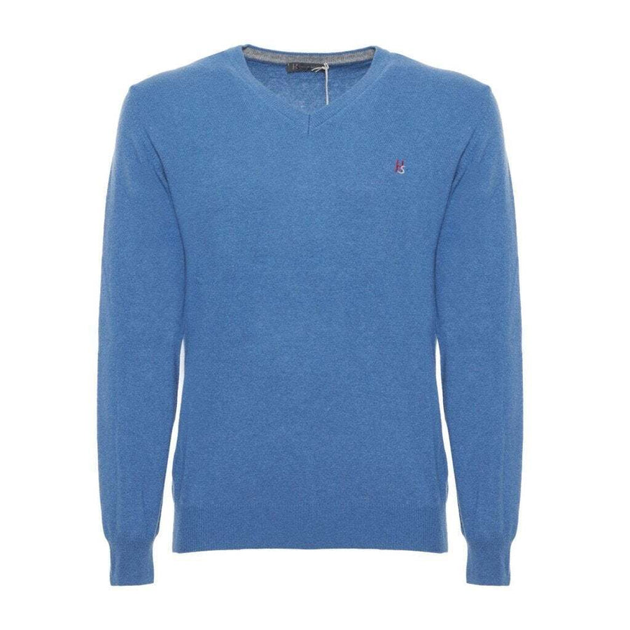 Harmont & Blaine Blue Long Sleeve Sweater - SIR SAVE ALOT