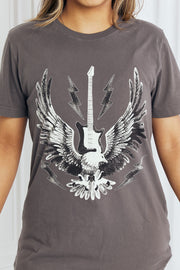 Full Size Eagle Graphic Tee Shirt