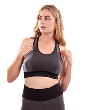 Arleta Seamless Sports Bra Black - SIR SAVE ALOT