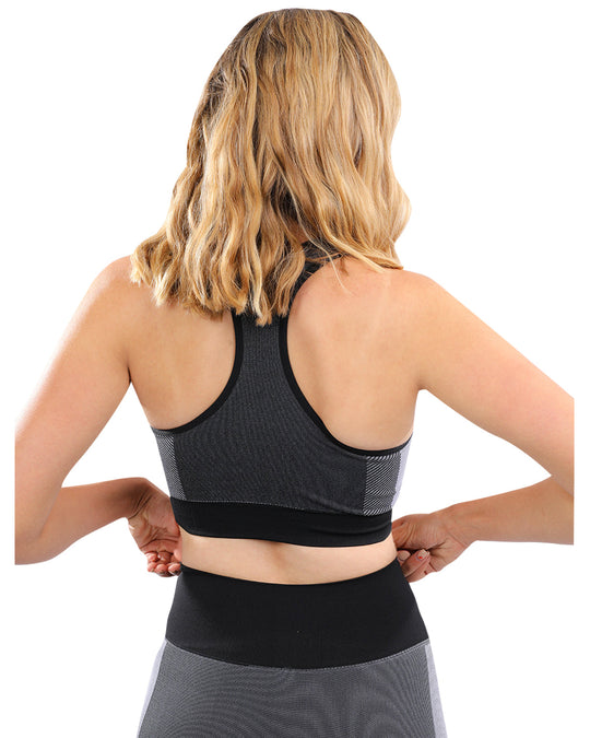 Arleta Seamless Sports Bra Black - SIR SAVE ALOT