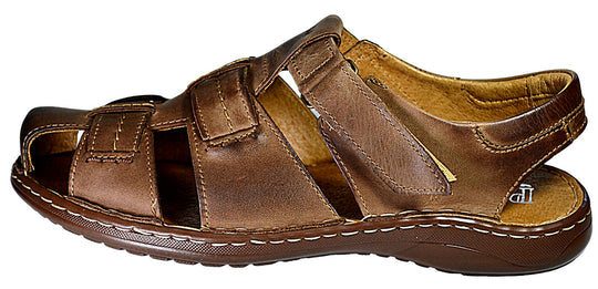 Baldwyn Gladiator Fisherman Closed Toe Sandals - SIR SAVE ALOT