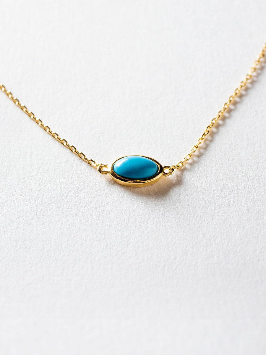 Turquoise Chain Necklace - SIR SAVE ALOT