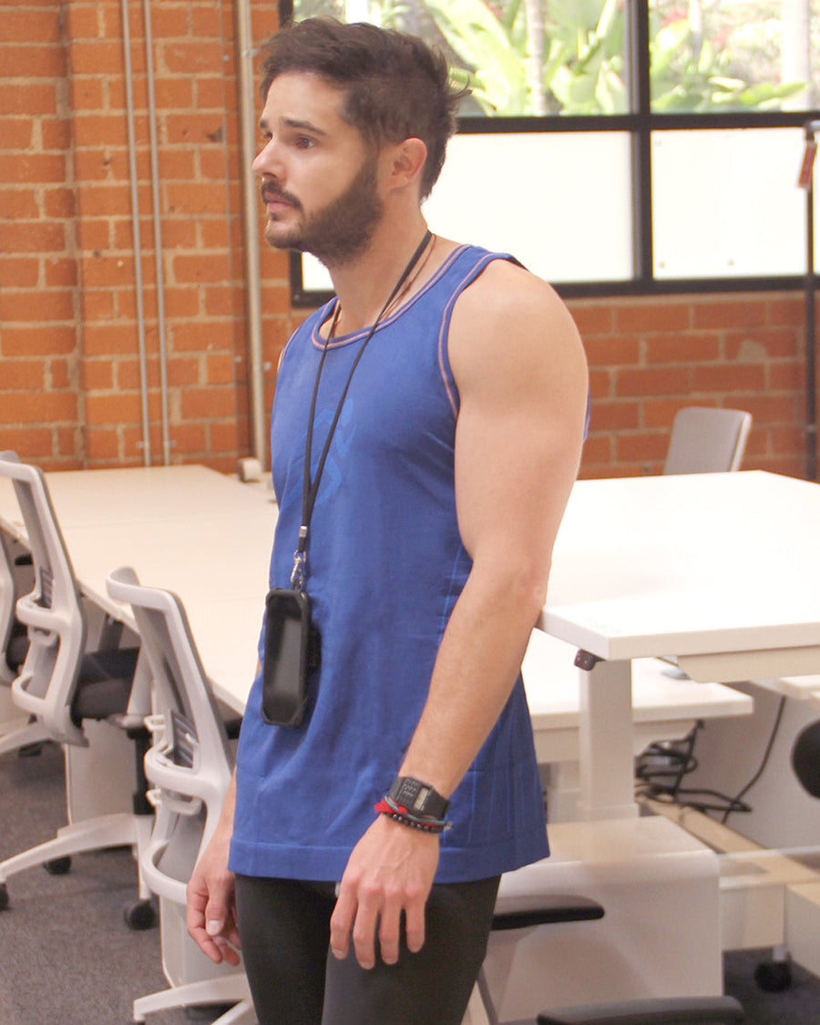 Padua Tank Top Blue - SIR SAVE ALOT