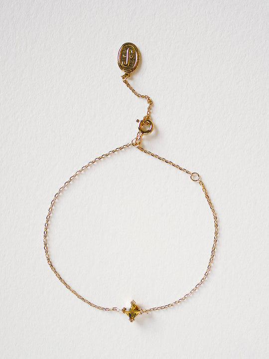 Citrine Charm Bracelet - SIR SAVE ALOT