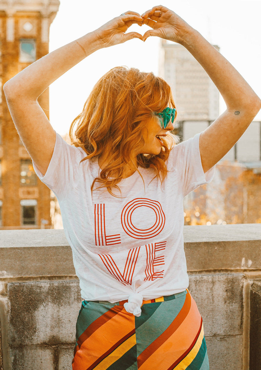 Retro Love Short Sleeve Tee - SIR SAVE ALOT
