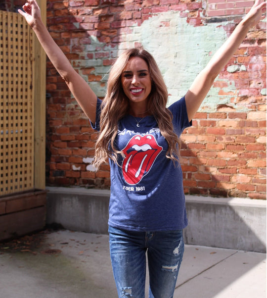Rock and Roll Stones 1981 Tour T-Shirt - SIR SAVE ALOT