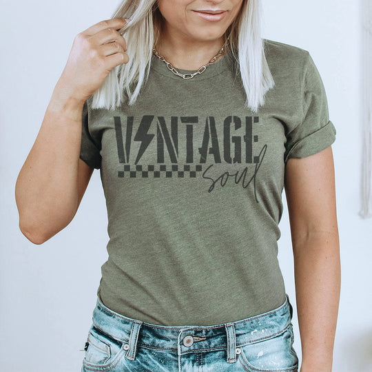 Retro Vintage Soul Graphic T-Shirt - SIR SAVE ALOT