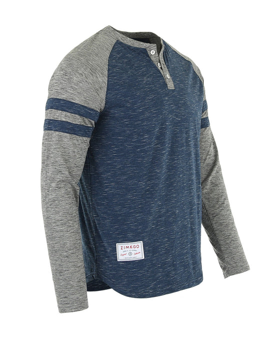 Men’s Casual Long Sleeve Baseball Raglan Shirt - SIR SAVE ALOT