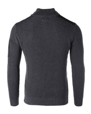 Zimego Long Sleeve Pullover Quarter Zip Sweater - SIR SAVE ALOT