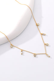 18K Gold Plated Multi-Charm Chain Necklace - SIR SAVE ALOT