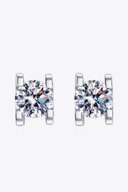 Limitless Love 1 Carat Moissanite Stud Earrings - SIR SAVE ALOT