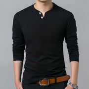 Casual Solid Color V-Neck Pullover - SIR SAVE ALOT