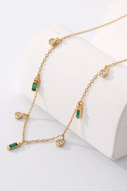 18K Gold Plated Multi-Charm Chain Necklace - SIR SAVE ALOT