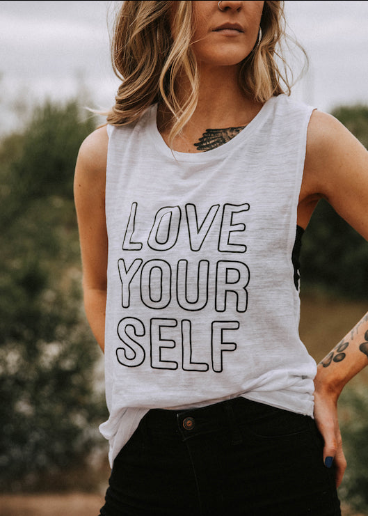 Love Yourself Muscle Tank - SIR SAVE ALOT